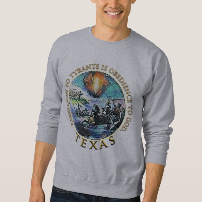 Stater av Rebelle TEXAS Sweatshirt (Framsida)