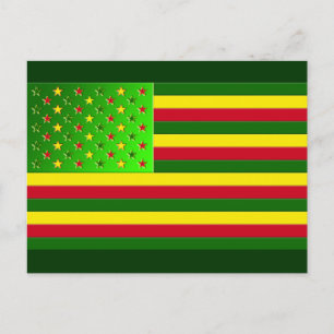 Stater i Reggae Vykort
