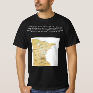 Stater, provinser och territorier - Minnesota T Shirt