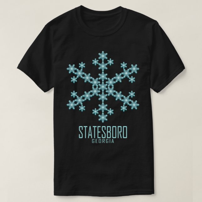 Statesboro Georgia TShirt 2 T Shirt (Design framsida)