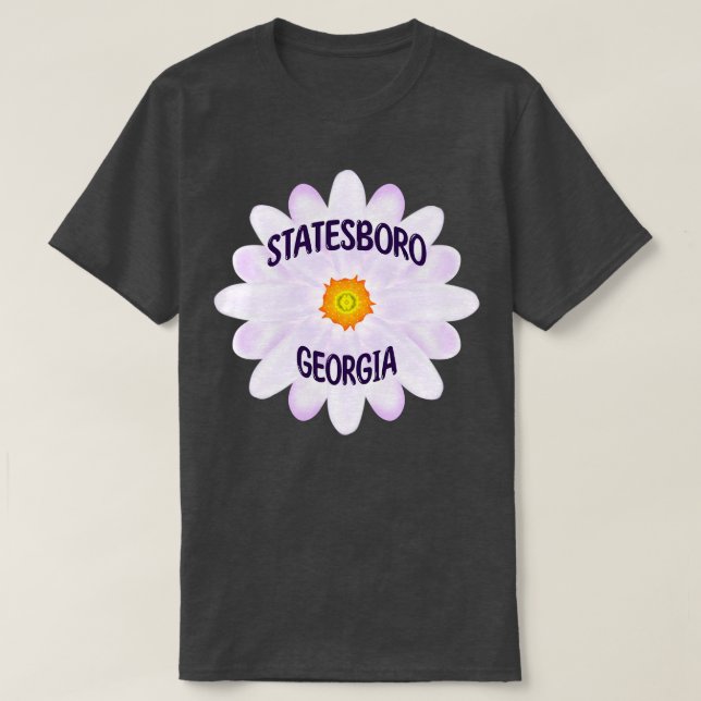 Statesboro Georgia TShirt 5 T Shirt (Design framsida)