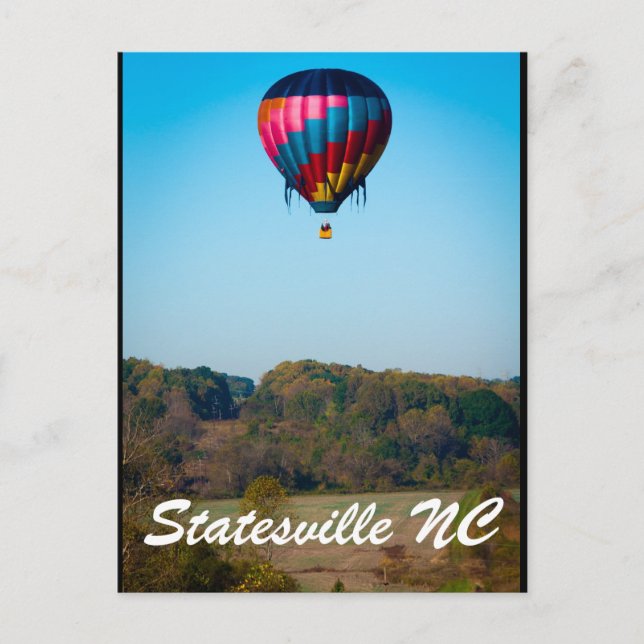 Statesville NC Vykort (Framsida)