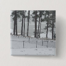 'Static Snow' metallknapp