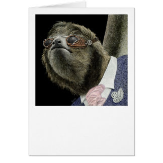 Static Steampunk - Sloth OBS Kort