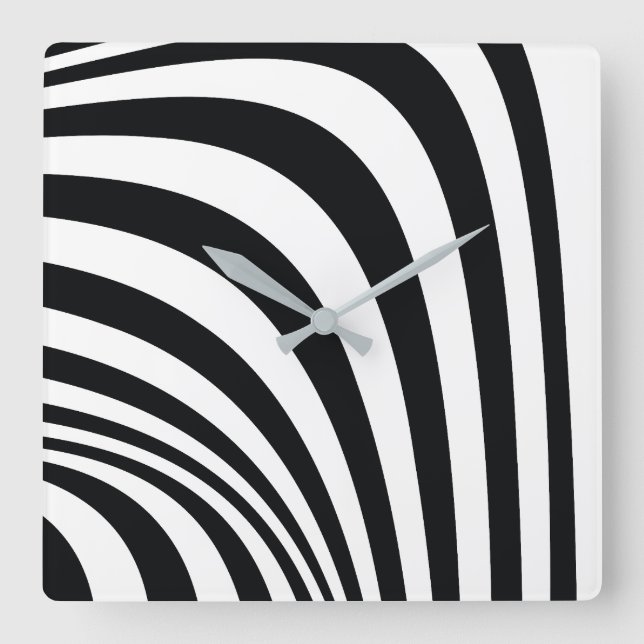 Static Stil Fyrkantig Klocka (Framsida)