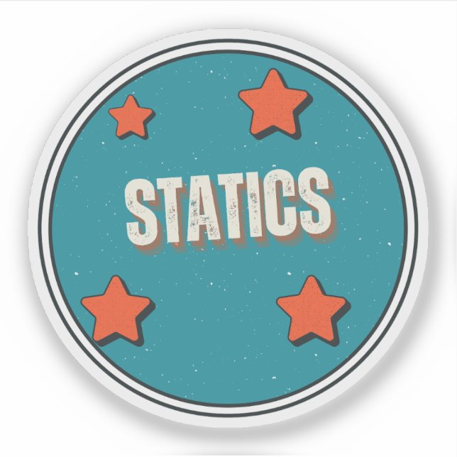 Statik Klistermärken (Framsida)