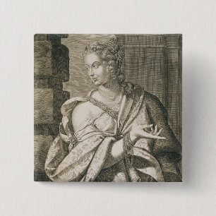 Statilia Messalina tredje fru av Nero (gravyr) Knapp