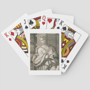 Statilia Messalina, tredje hustru till Nero (engra Kortlek