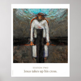 Station 2: Jesus tar upp sin kor. Poster