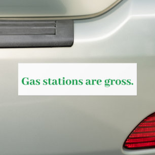 Station är grovt. Stötfångare Bildekal