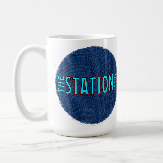 Station Blue RT 15 oz Classic Mugg (Vänster)