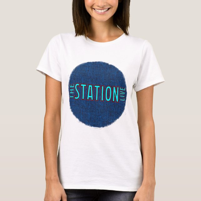 Station Blue RT Women's Classic T-Shirt (Framsida)