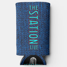 Station Blue Tweed Cooler