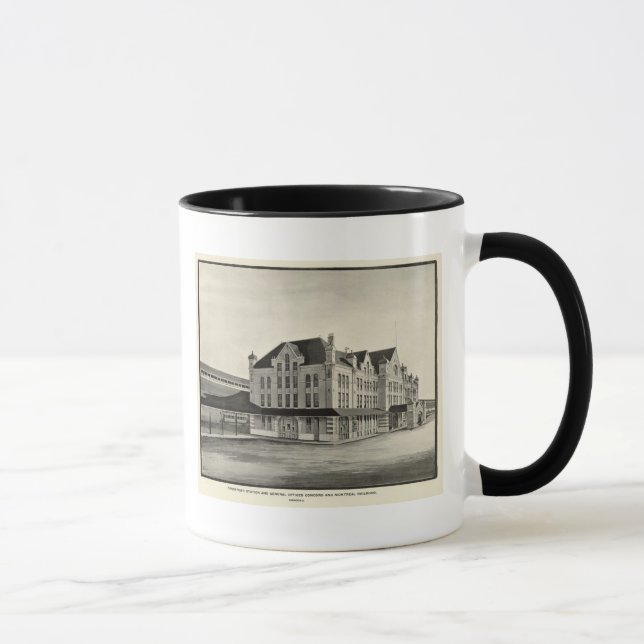 Station, Concord & Montreal Railroad, Concord Mugg (Höger)