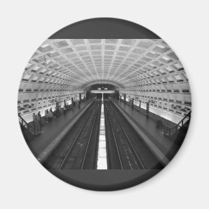 Station för Washington Dc-tåg Magnet