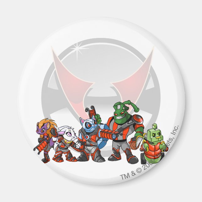 Station-gruppen för Team Virtupets Space Magnet (Framsidan)