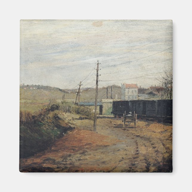 Station i Argentina Magnet (Framsidan)