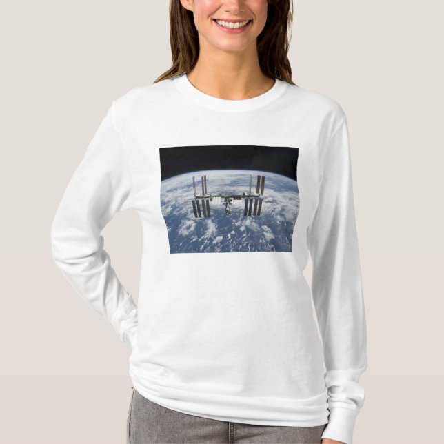 Station i Internationell i omloppsbana T-shirt (Framsida)