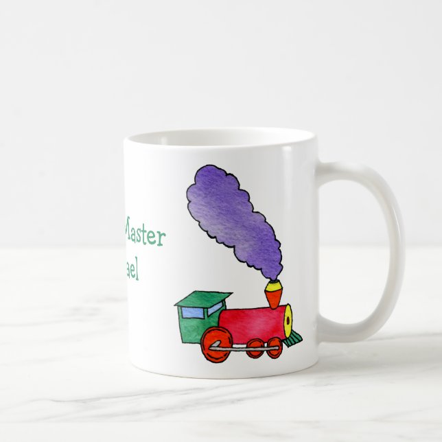 Station Master Choo Tåg Kaffemugg (Höger)