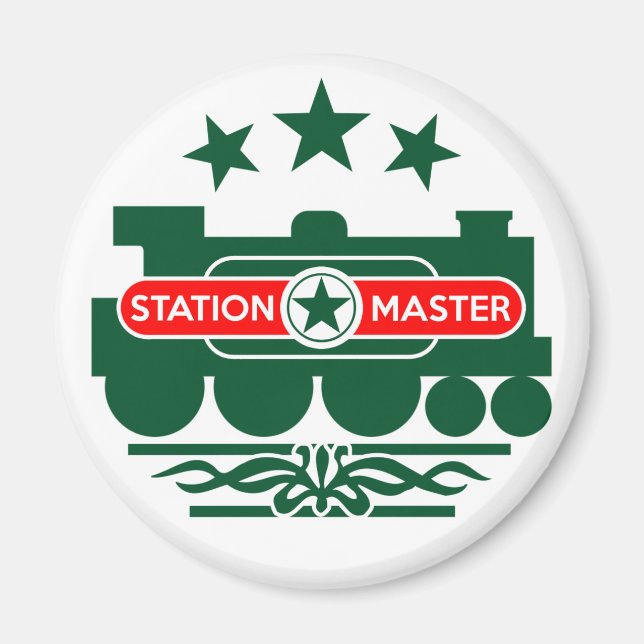 Station Master Magnet (Framsidan)