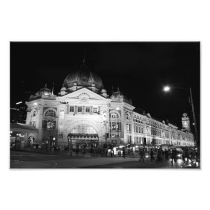 Station, Melbourne - 12 x 8 Skriv ut Fototryck