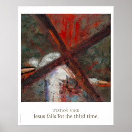 Station Nine: Jesus faller för tredje gången. Poster