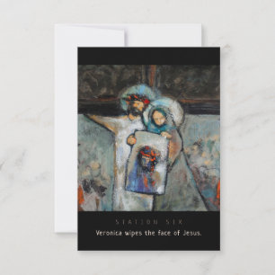 Station Six, Veronica wipes ansikte, Prayer Card