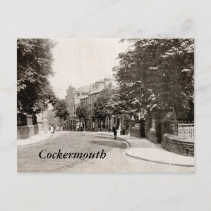 Station Street, Cockermouth Vykort