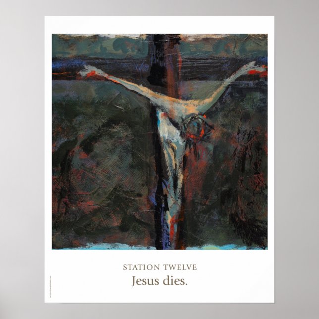 Station tolv: Jesus dör. Poster (Framsidan)