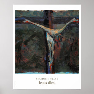 Station tolv: Jesus dör.Poster Poster