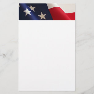Stationär amerikanska flaggan