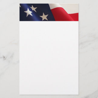 Stationär amerikanska flaggan