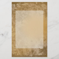 Stationär Blommigt för brun runge