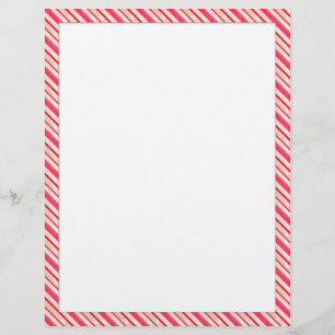 Stationär candy cane reklamblad