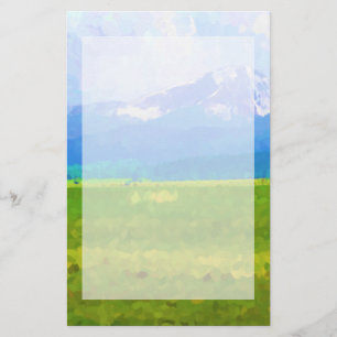 Stationär Colorado Rockies Impressionist