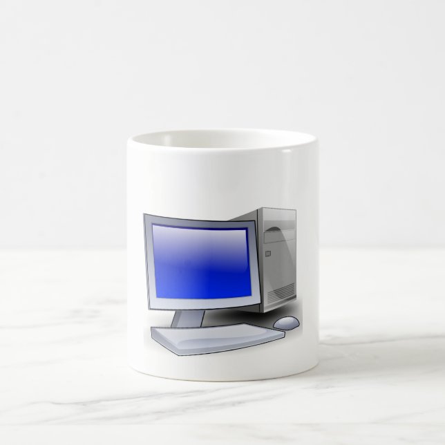 Stationär dator kaffemugg (Center)
