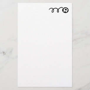 Stationär för fotboll i anpassningsbar papper för