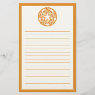 Stationär formatmall för dekorativa Blommigtar på 