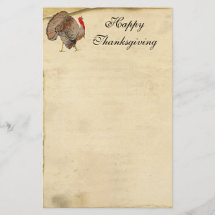 Stationär happy thanksgiving Turkiet