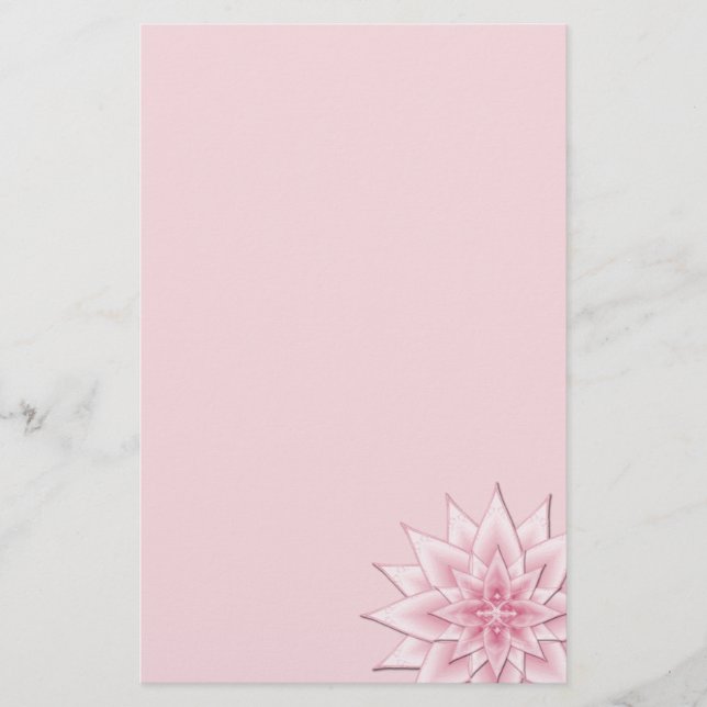 Stationär körsbärsröd blommar (Framsida)