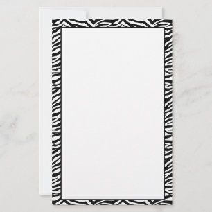 Stationär Papper-Zebra tryck
