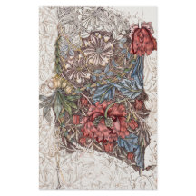STATIONÄR: WILLIAM MORRIS : HONEYSUCKLE +TULIP