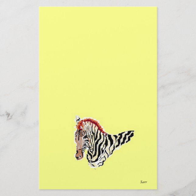 Stationär / Zebra (Framsida)