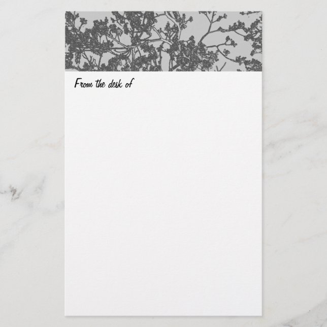 Stationära grenar brevpapper (Framsida)