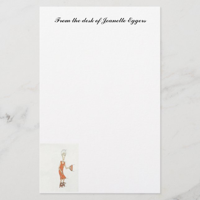 Stationära mormödrar brevpapper (Framsida)