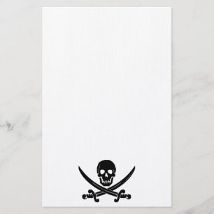 Stationära pirater brevpapper