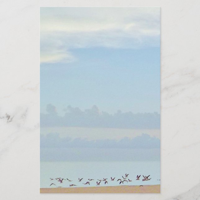 Stationära stränder brevpapper (Framsida)