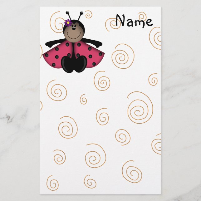 Stationära ungar brevpapper (Framsida)