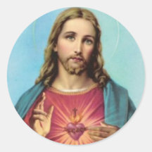 Stationärt kuvert för helig Heart Jesus Kristus