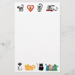 Stationärt papper för kattälskare